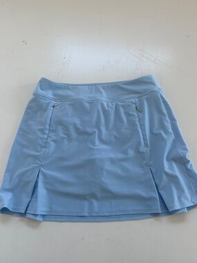 Greg Norman Collection Light Blue Athletic Skort